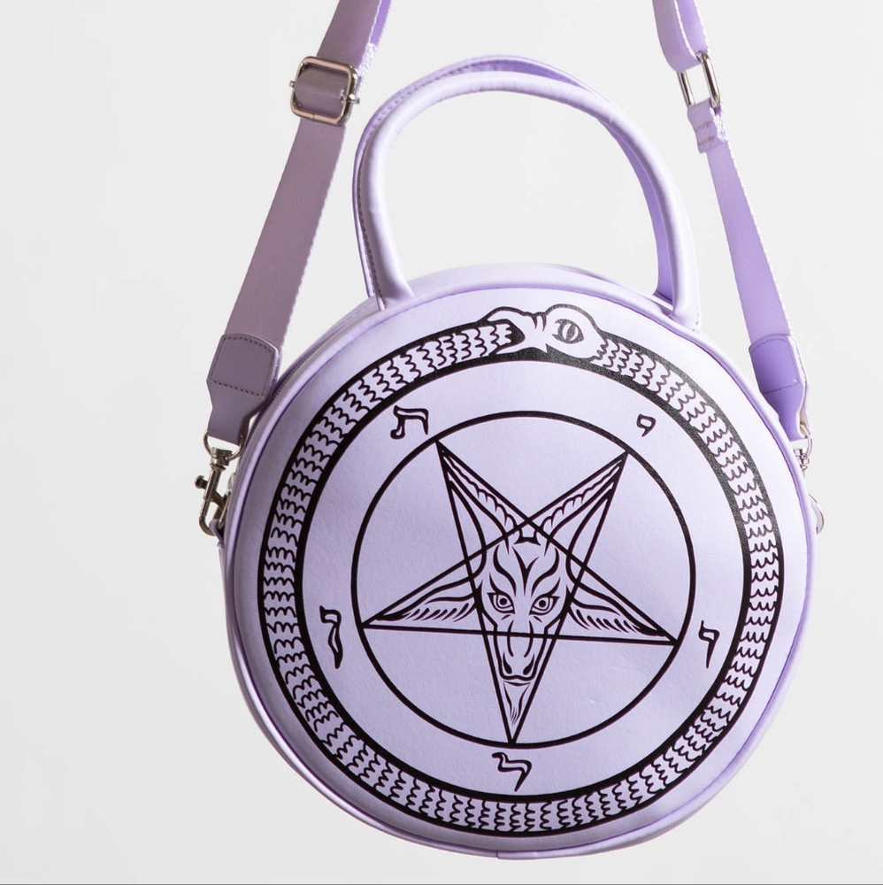 Baby Baphomet Handbag [PASTEL LILAC] | Killstar